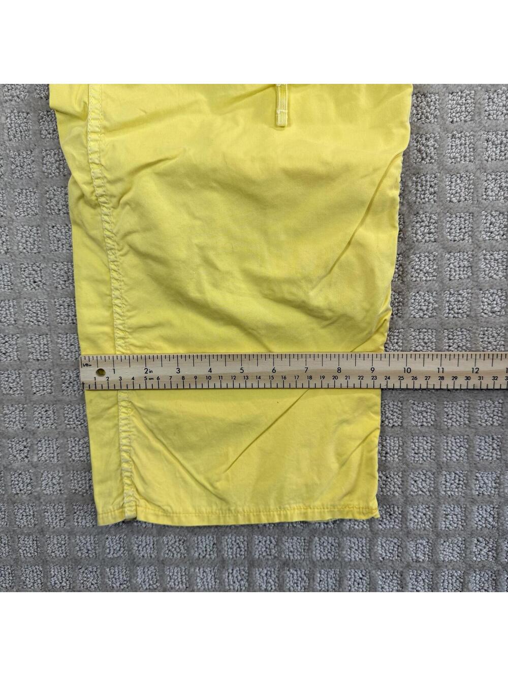 vintage polo ralph lauren yellow cargo pants 32 - Picture 5 of 9